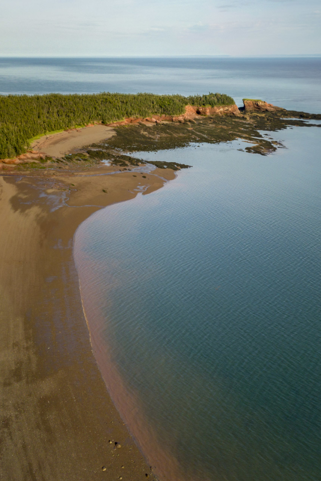 Duck Pond Beach near Saint John New Brunswick