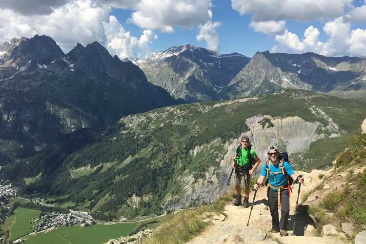 Aiguille du Tour provides novice mountaineers with a high-quality alpine experience. Photo by Julia Virat