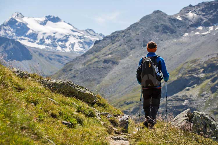 Gran Paradiso is a great guided mountain climb for beginners. Photo by Andrea Benato