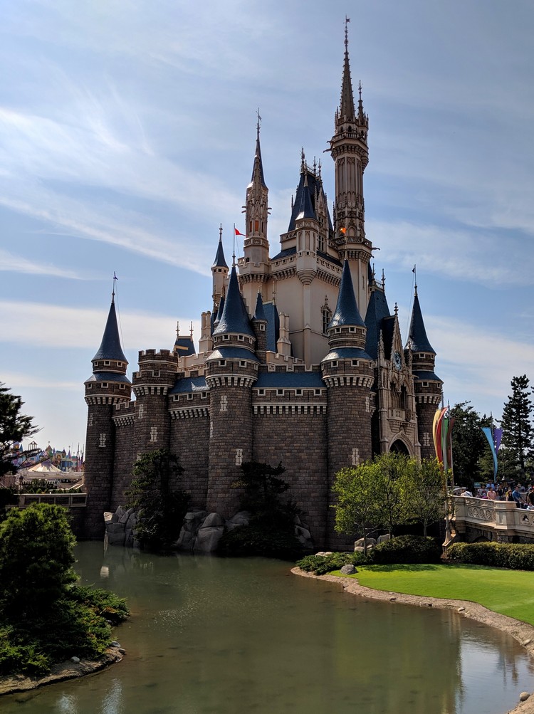 Disney castle inside Tokyo Disneyland, Japan travel guide