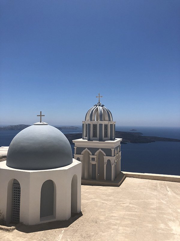 trip to Santorini