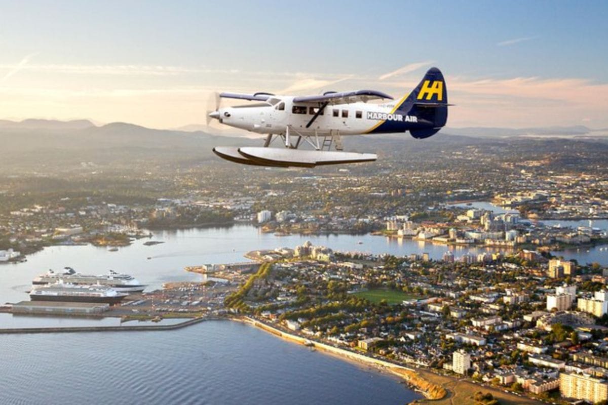 Seaplane experience from Vancouver to Victoria with whale watching included.