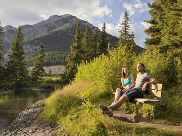 Fenland Trail easy hikes in Banff