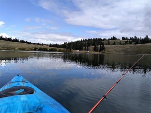 Kayaking Merritt Lakes