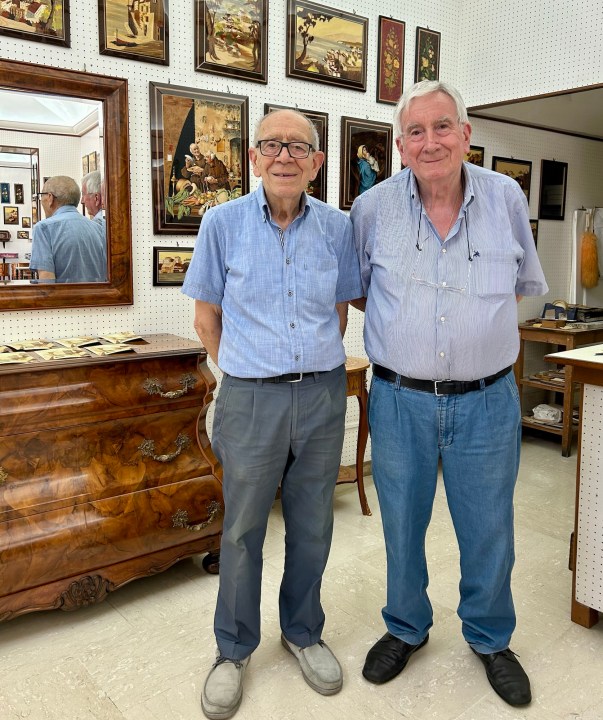 The Stinga Brothers in Sorrento - Photo by Margie Miklas