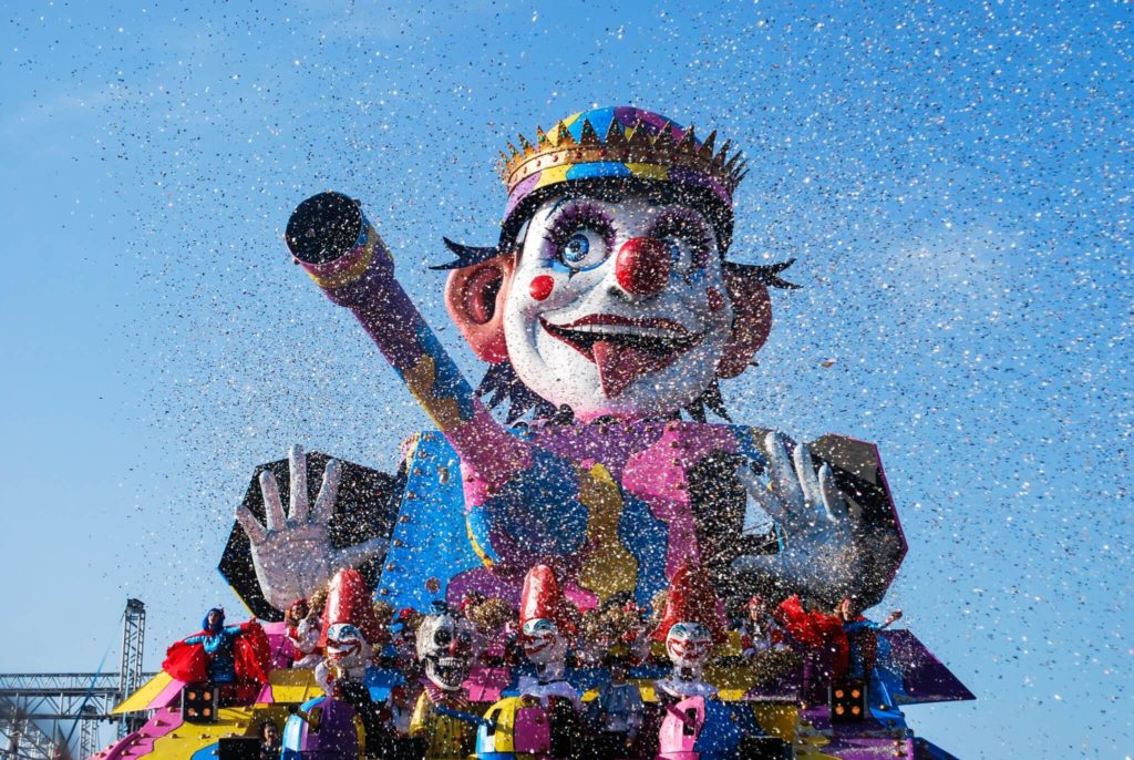 Carnival of Viareggio trunk