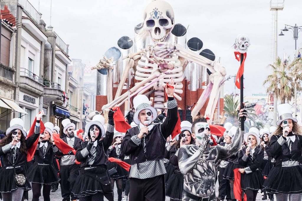 Float at Carnival of Viareggio