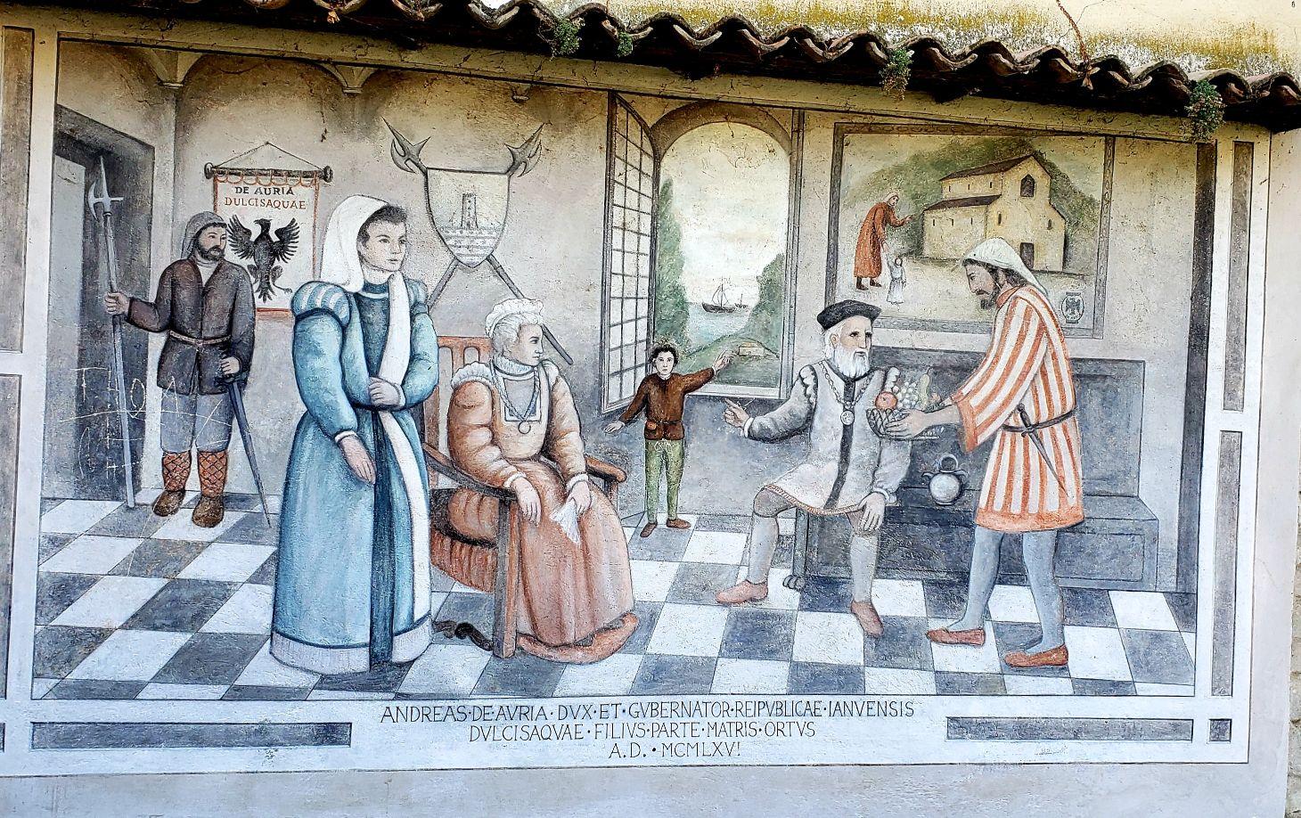 A depiction of the Doria family