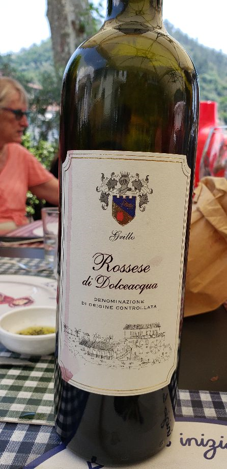 A bottle of the first ever DOC wine in Italy