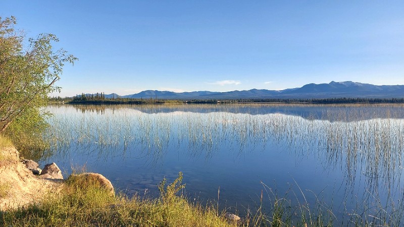 Beaverdam Lake at km 10