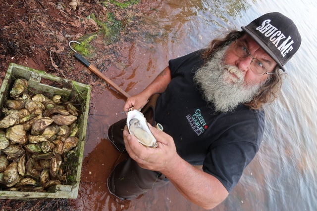 George Dowdle of Green Gables Oysters, PEI