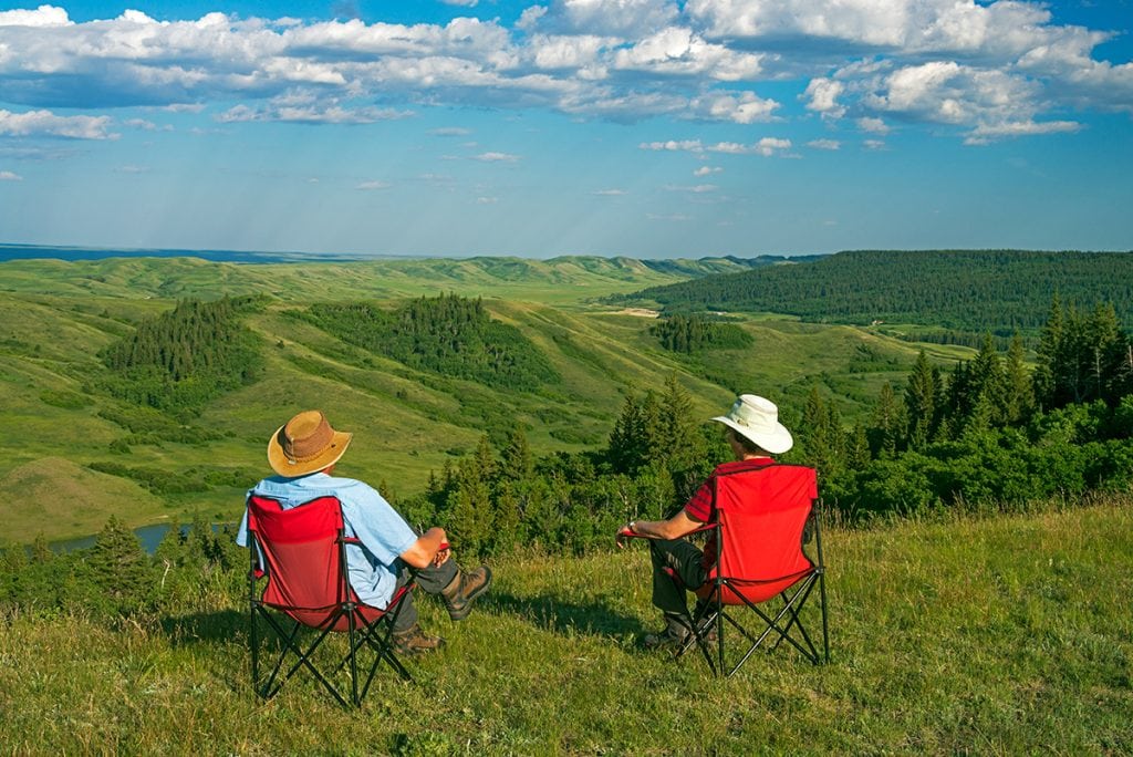 Cypress Hills Interprovincial Park, near Conglomerate Cliffs Lookout, Saskatchewan