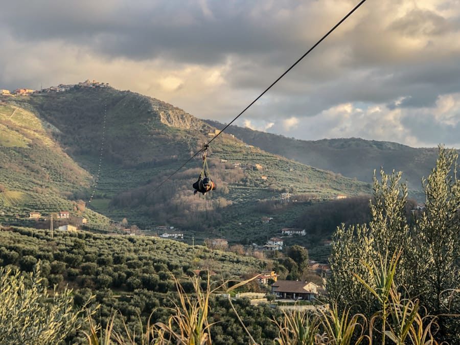 Ziplining in Italy - What to know before you go ziplining in Rome (in Rocca Massima)