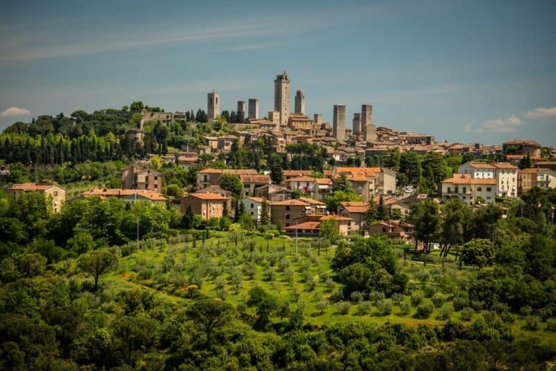 Montepulciano - hilltop villages and towns in Tuscany