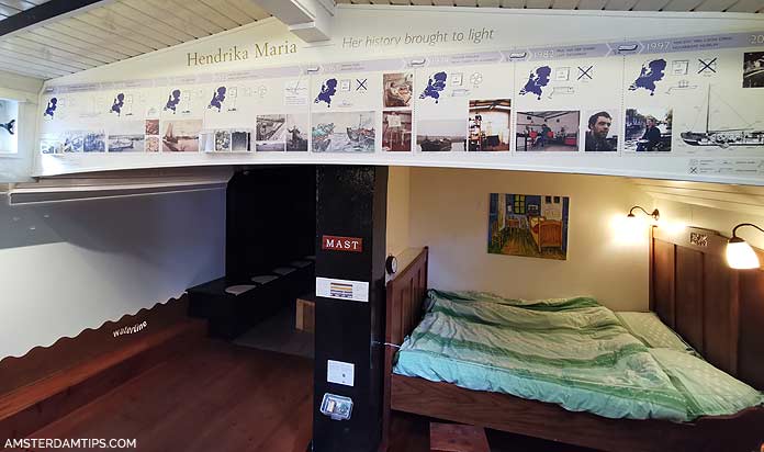 houseboat museum amsterdam sleeping nook