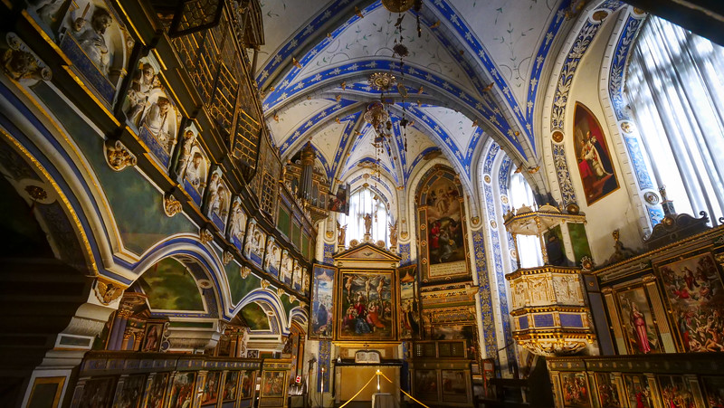 The chapel inside Celle Castle