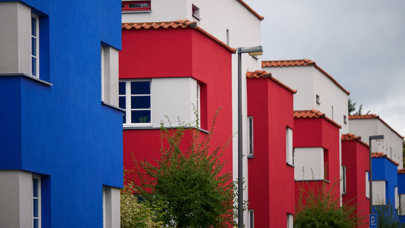 The Italian Garden is the name of this Bauhaus neighbourhood in Celle