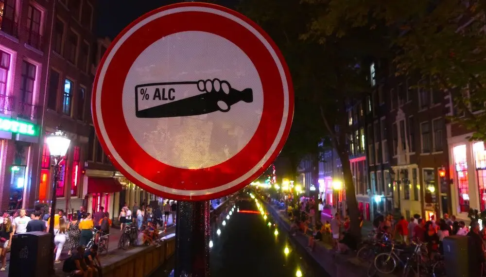 Amsterdam Red Light Area