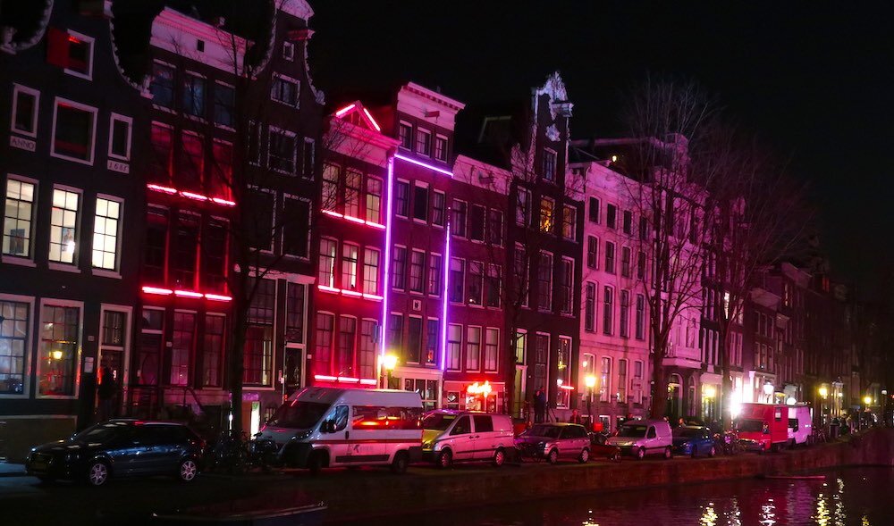 Red Light District Amsterdam Street