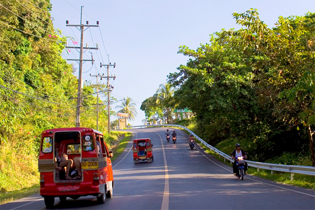 Tuk Tuk (Songtaew) in Phuket