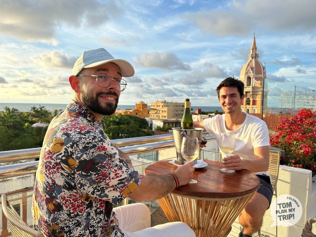 Movitch Rooftop in Cartagena Colombia - Eastern Caribbean Coast - Adrien y Tom | Carthagène