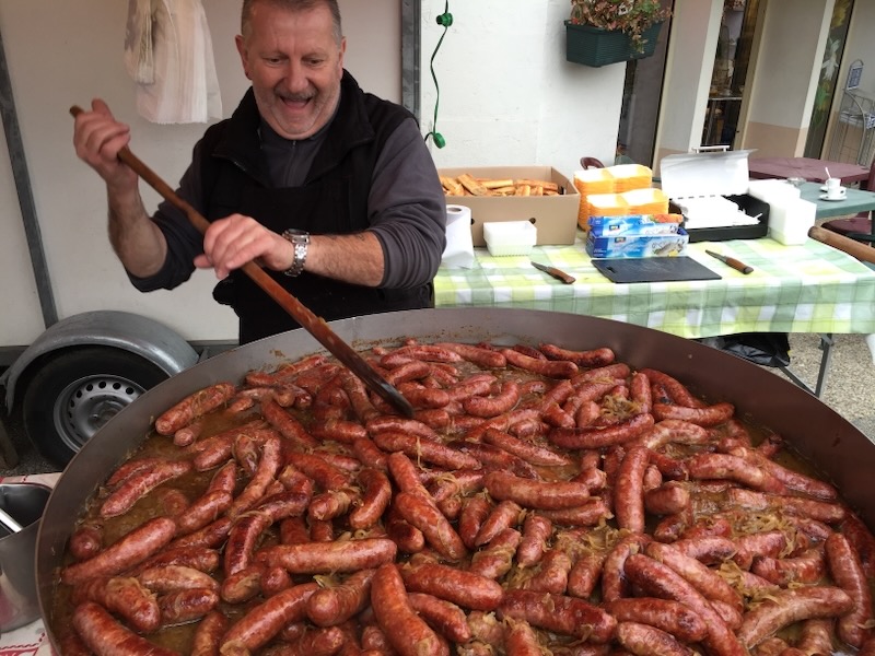 Autumn food market