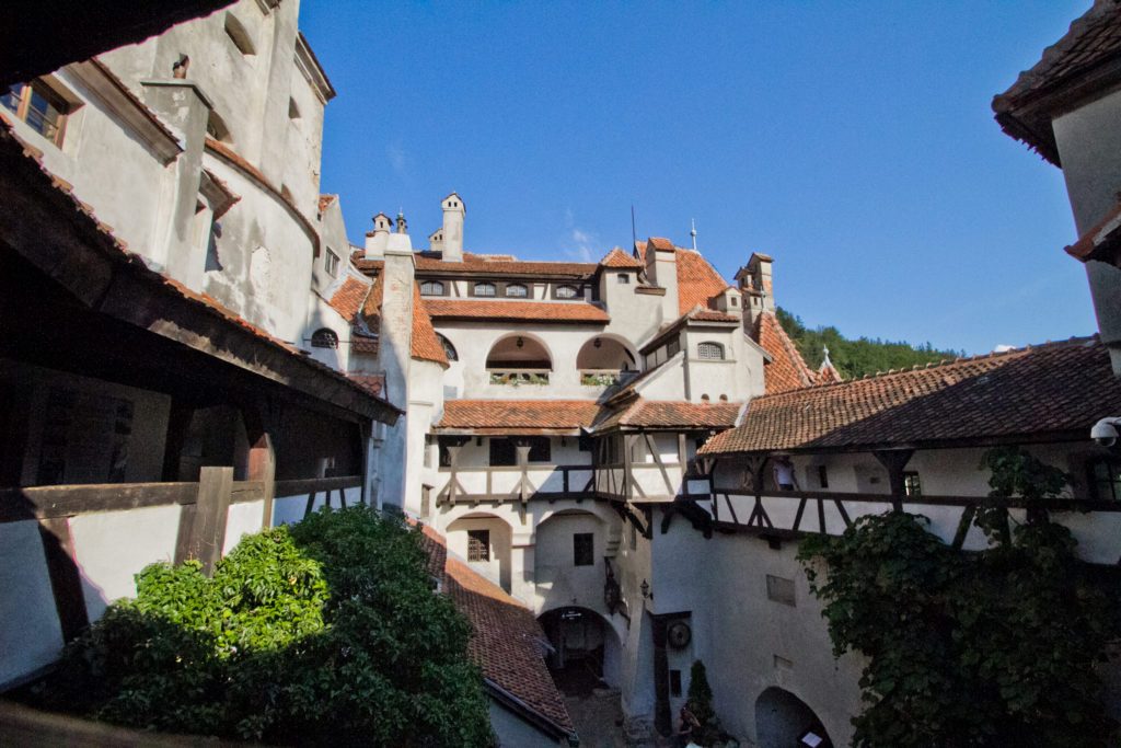 Bran Castle Courtyard