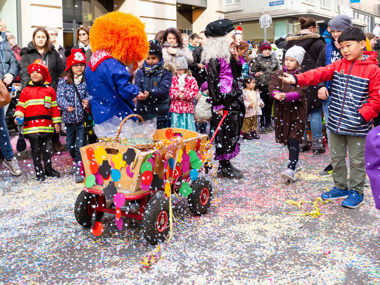 Children's Parade at the Basel Carnival