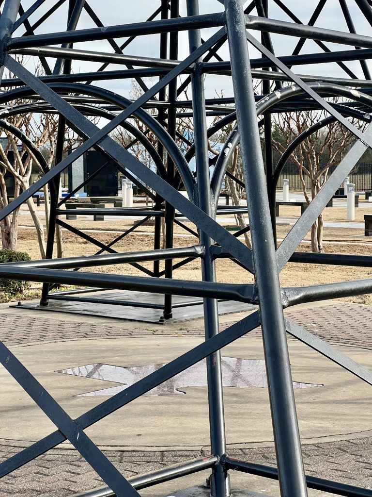 Close up of the Texas Eiffel Tower