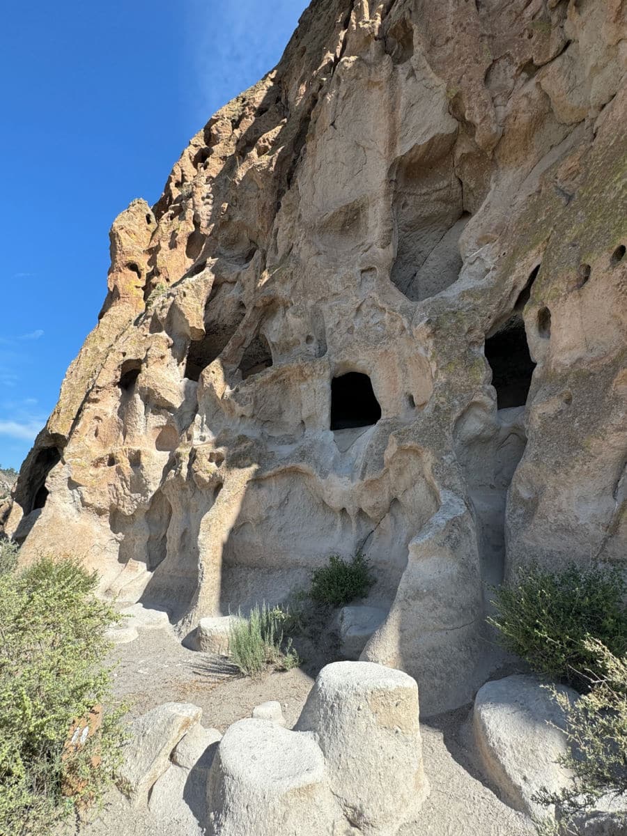 Bandelier National Monument cliff dwellings