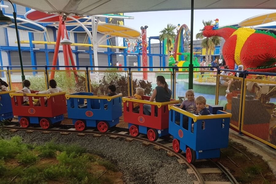 Duplo valley train at Legoland Dubai