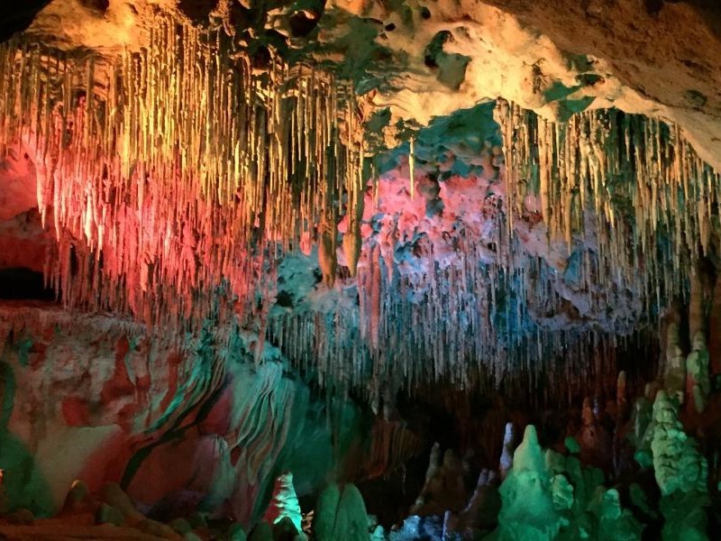 View inside Florida Caverns