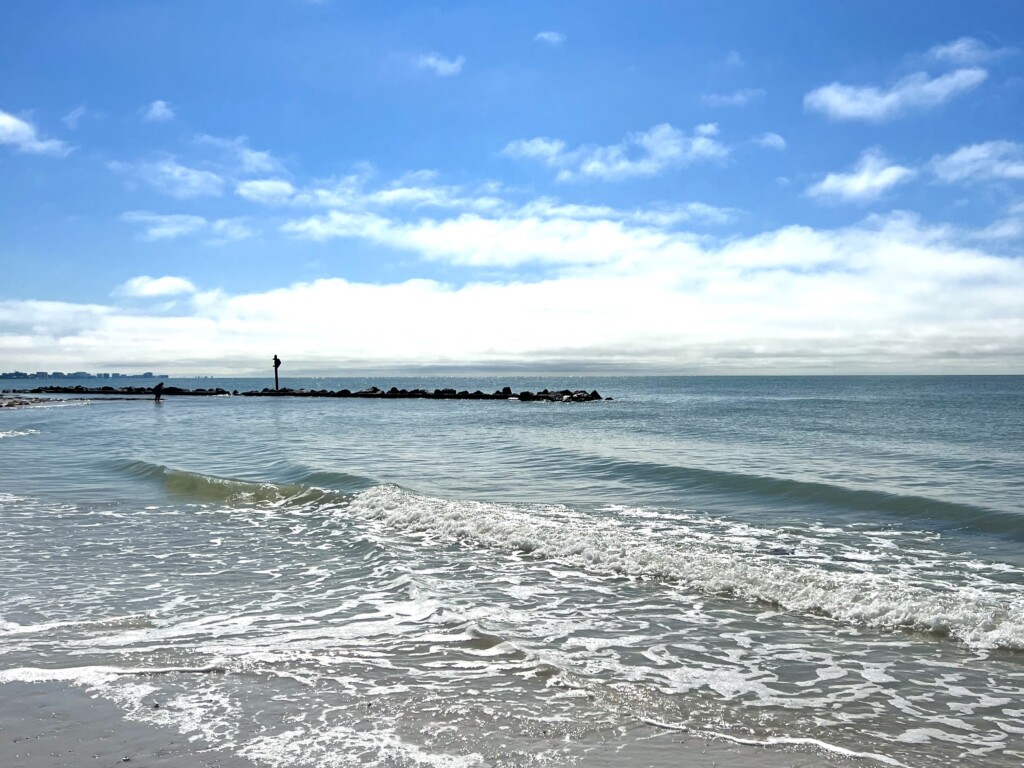 Beach view at Honeymoon Island State Park