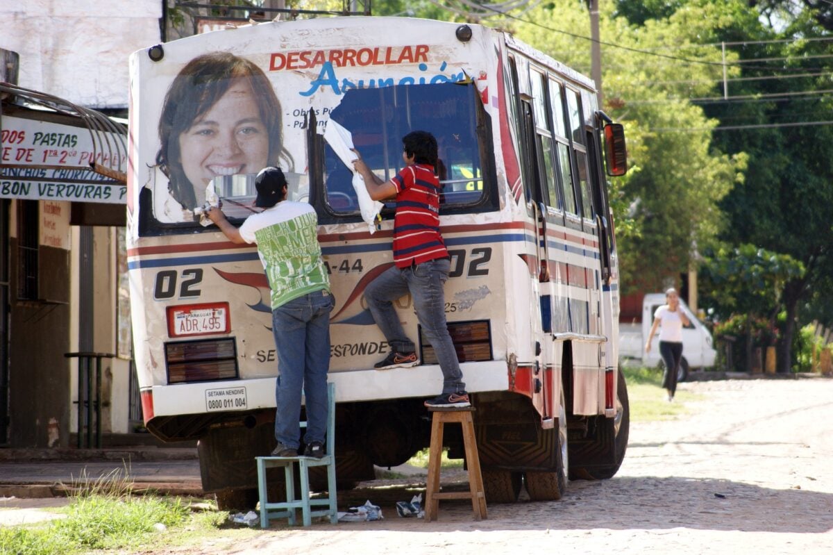 Bus in Paraguay