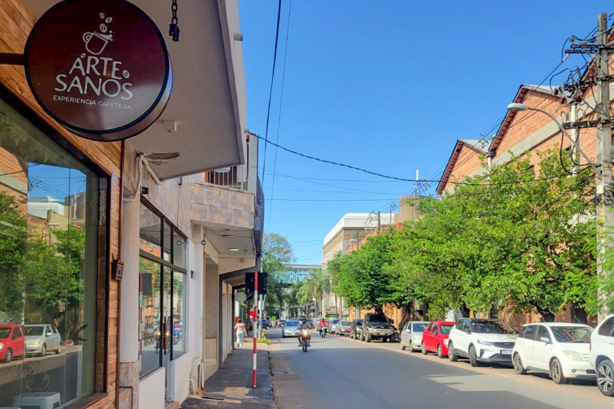 Street in Asunción, Paraguay