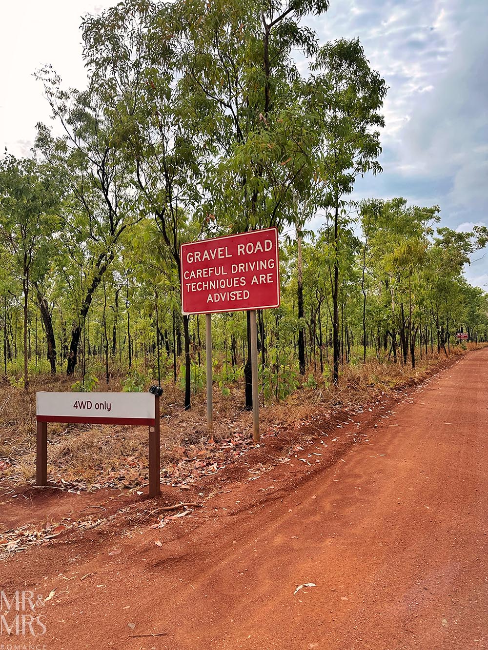 Maguk waterfall in Kakadu - 10km of unsealed road to car park