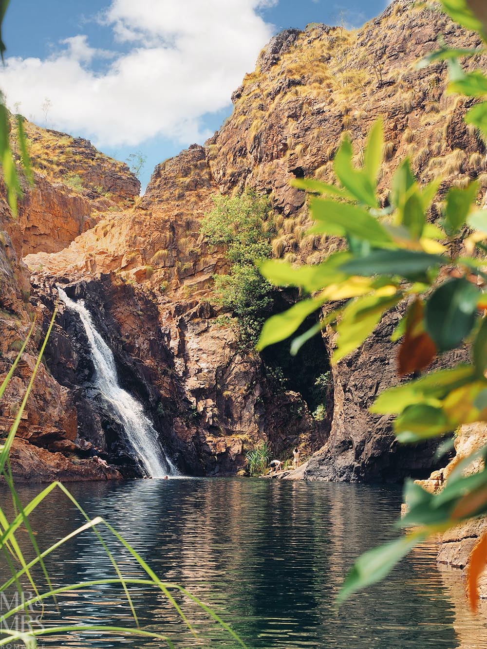 Maguk waterfall in Kakadu - the waterfall