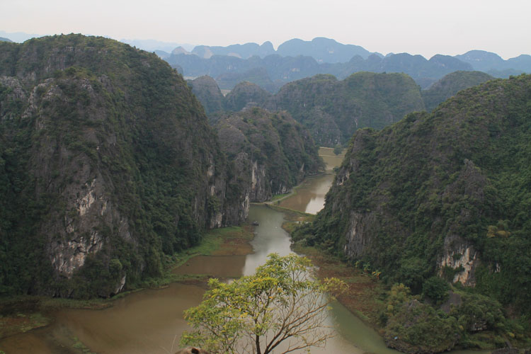 A tour to Trang An Grottos and Mua Cave, near Ninh Binh, Vietnam