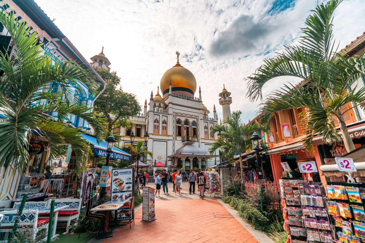 Sultan Mosque at the Arab Street, Singapore