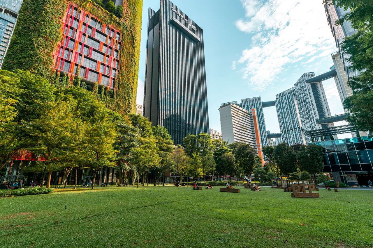 Green space in Singapore