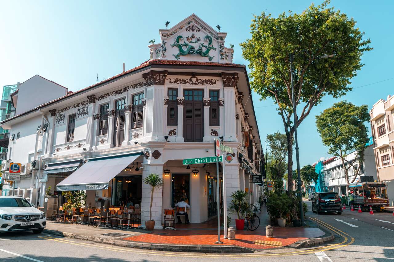 A cafe in Joo Chiat, Singapore