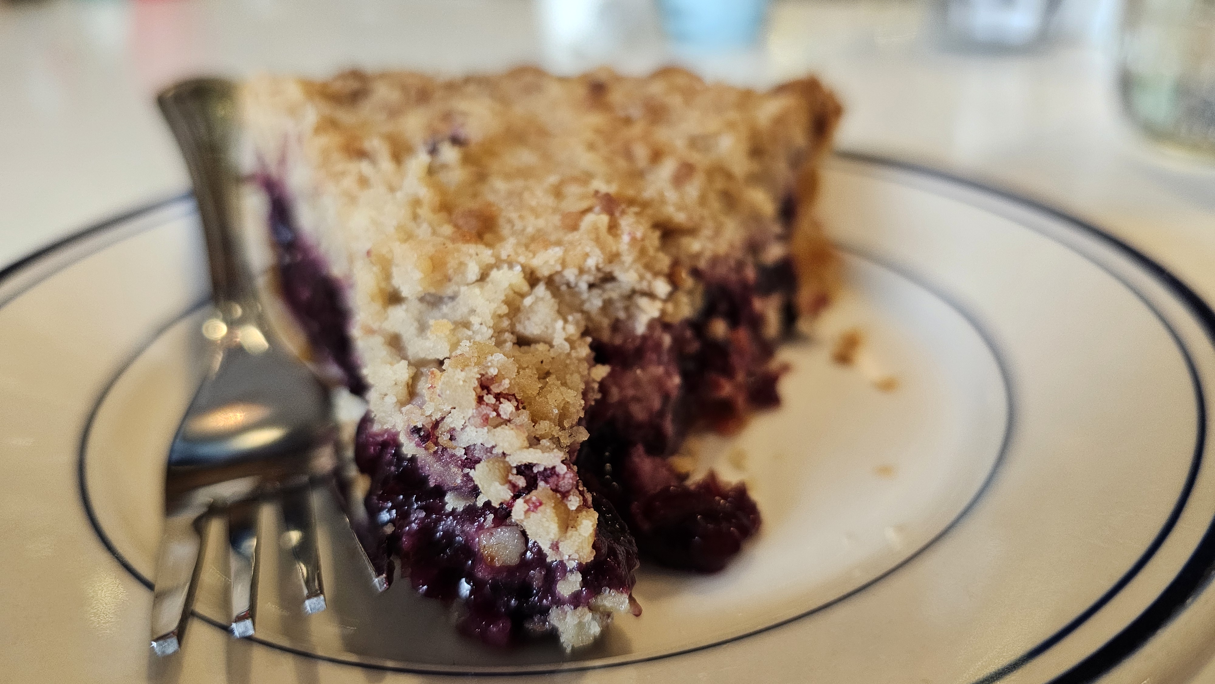 Blueberry pie