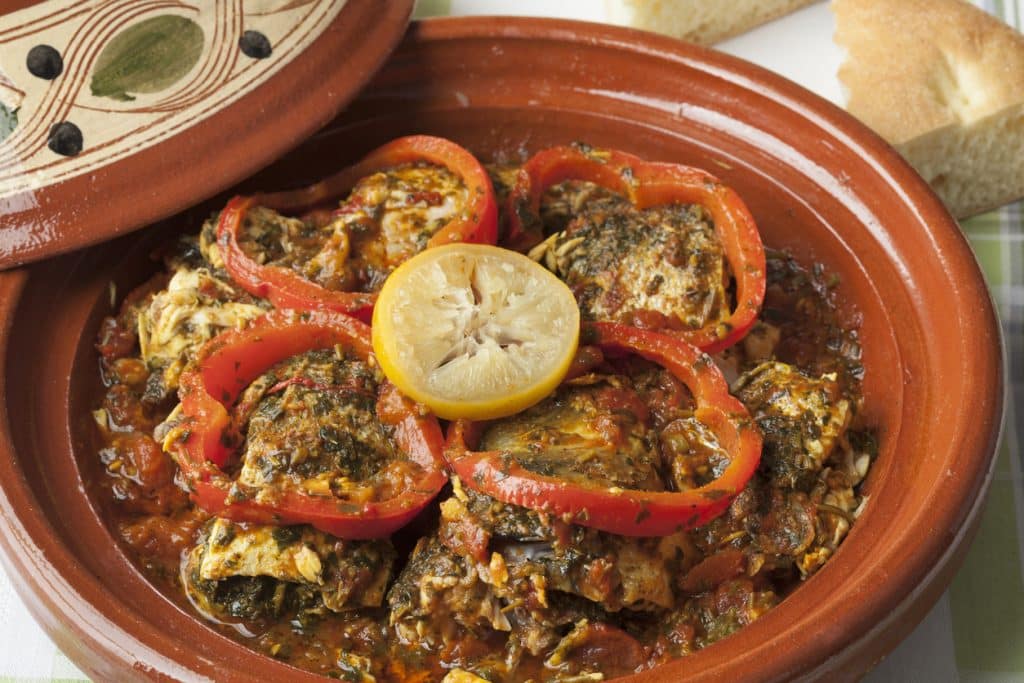 chermoula fish tagine