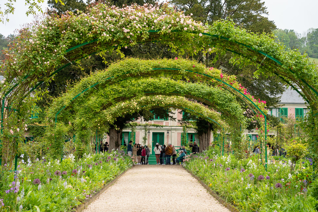 Clos Normand flower garden at Monet's House