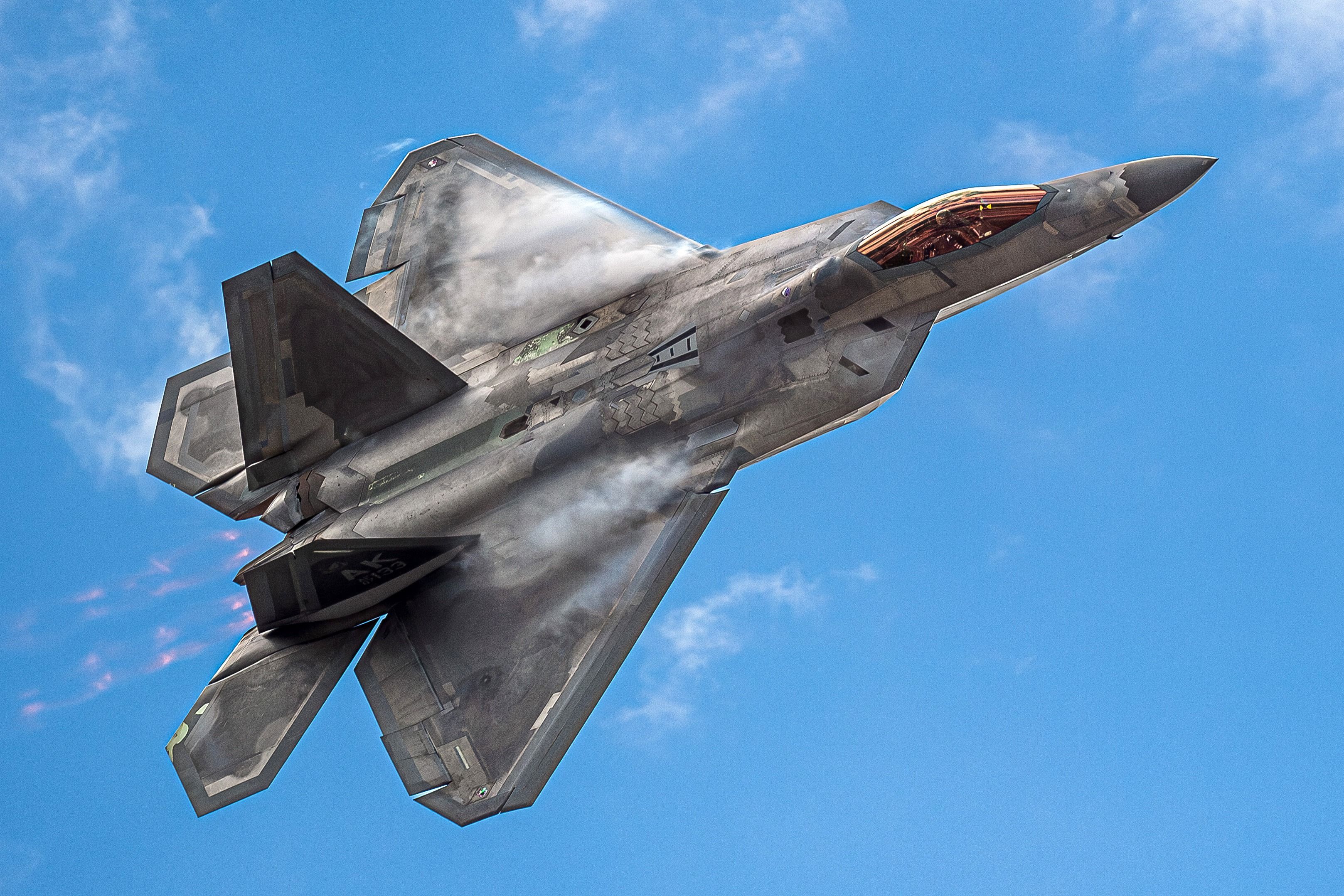 F-22 Raptor with the Air Combat Command F-22 Raptor Demonstration Team