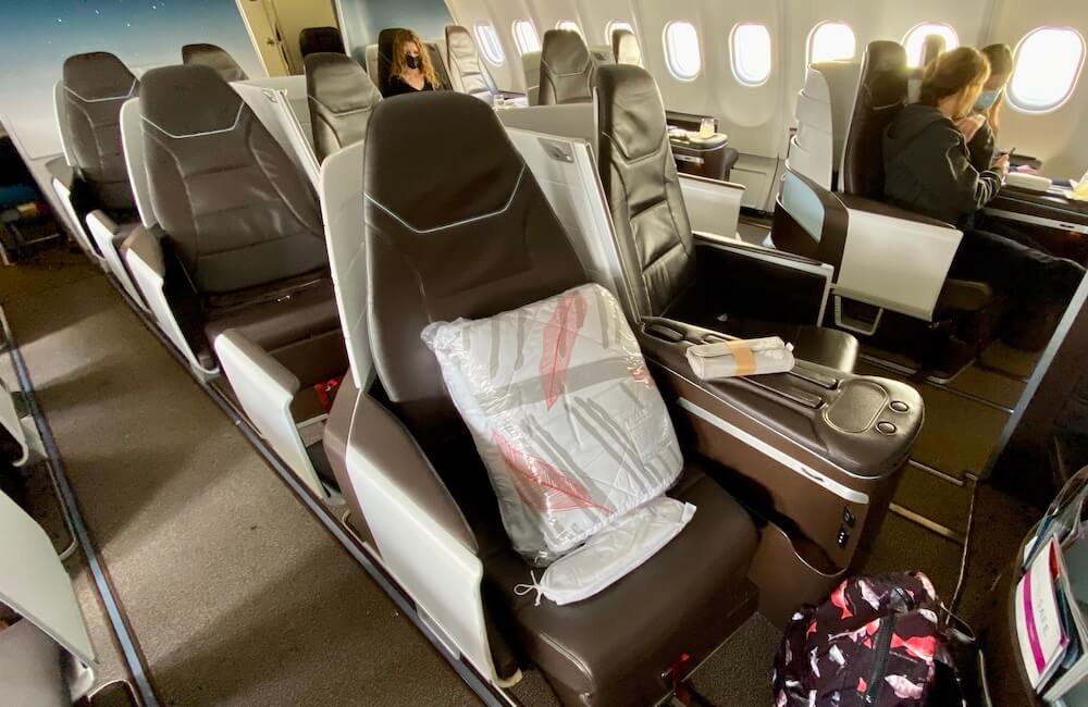 Hawaiian Airlines Business Class Cabin