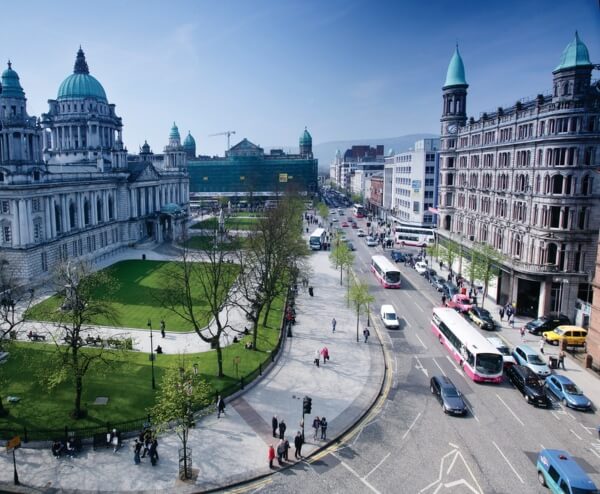 Belfast city street