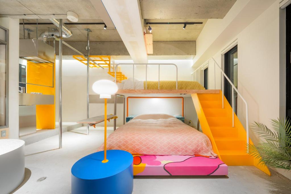 Most Unique Cool Hotels Japan - Artist Hotel - BnA STUDIO Akihabara 1