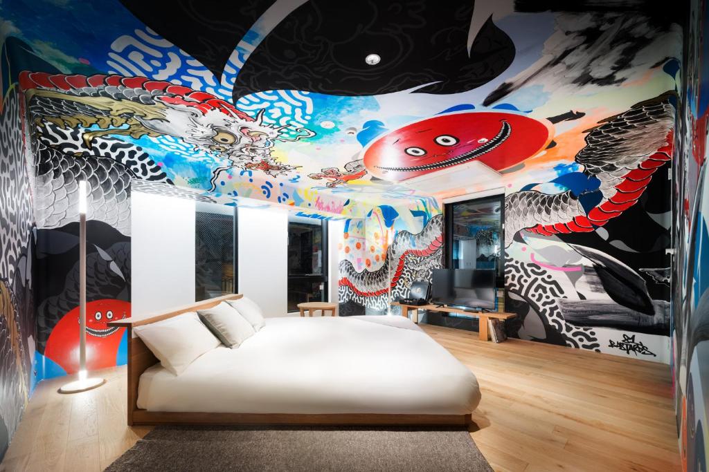 Most Unique Cool Hotels Japan - Artist Hotel - BnA STUDIO Akihabara 2