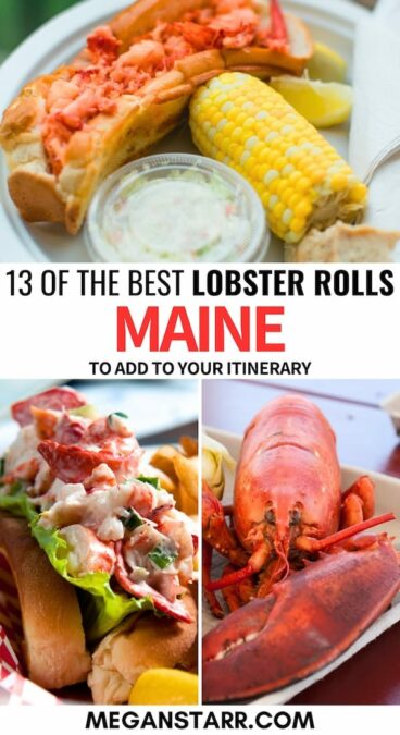 Are you looking for the best lobster roll in Maine? This guide details where to get a tasty Maine lobster roll in Portland (and beyond)! Click for more! | What to eat in Maine | New England lobster roll | Lobster roll in Portland | Lobster roll in New England | Maine foods | Maine dishes | Lobster rolls in Maine | Maine bucket list | Things to do in Maine